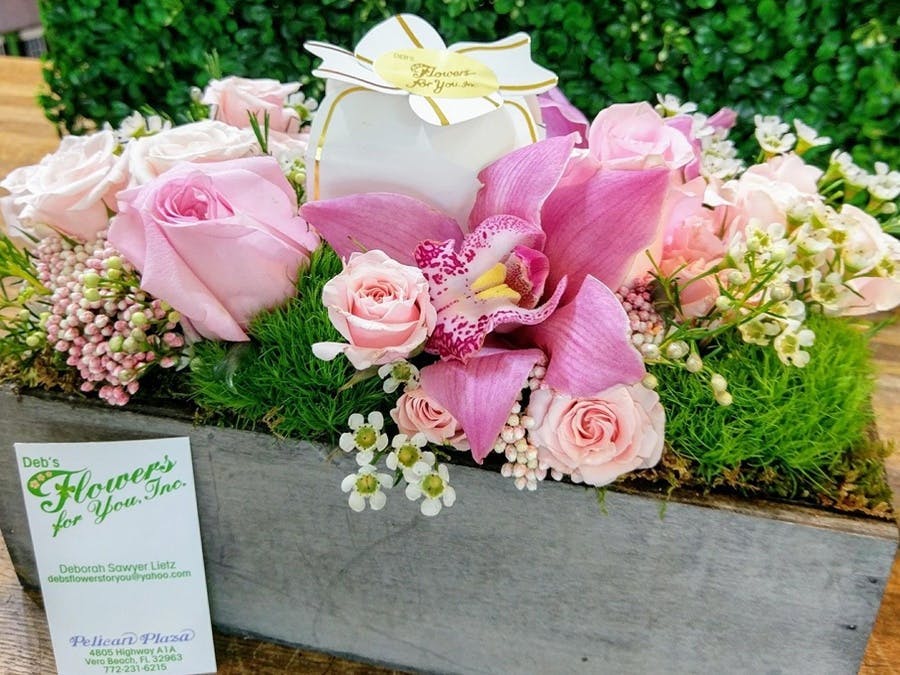 Deb's Flowers For You Flower Arrangement 